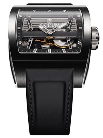 Corum Golden Bridge Ti-Bridge Automatic Dual Winder Replica watch 207.201.04/0F61 0000